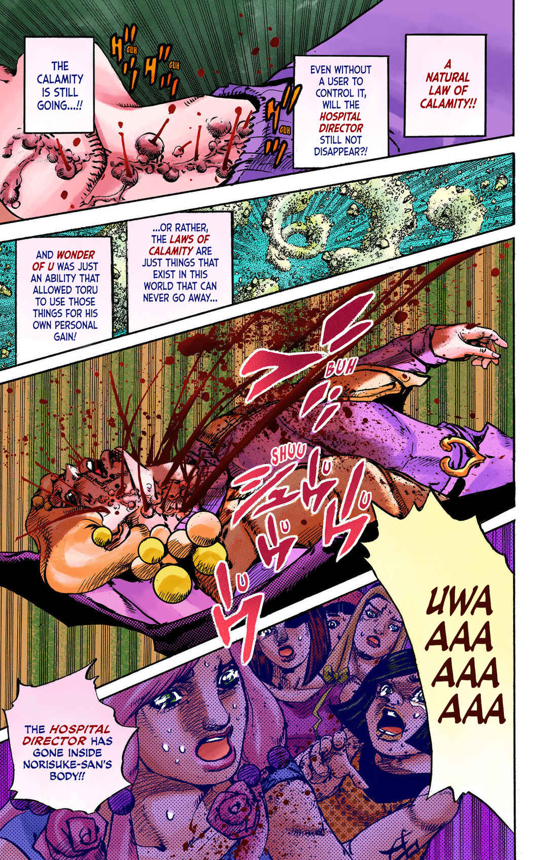 JoJo no Kimyou na Bouken: Part 8 - JoJolion Color-ban Chapter 108 - Page 34