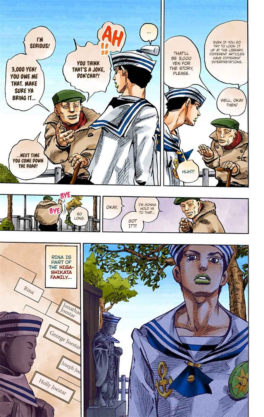 JoJo no Kimyou na Bouken: Part 8 - JoJolion Color-ban Chapter 22 - Page 18