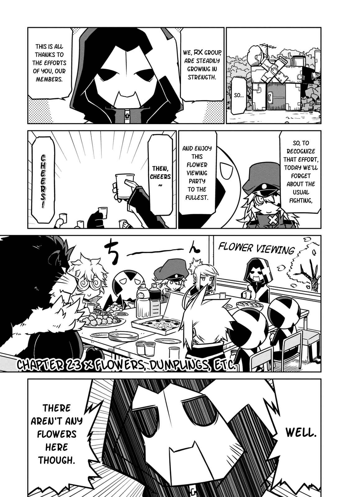 Zannen Onna Kanbu Black General-san Chapter 23 - Page 1