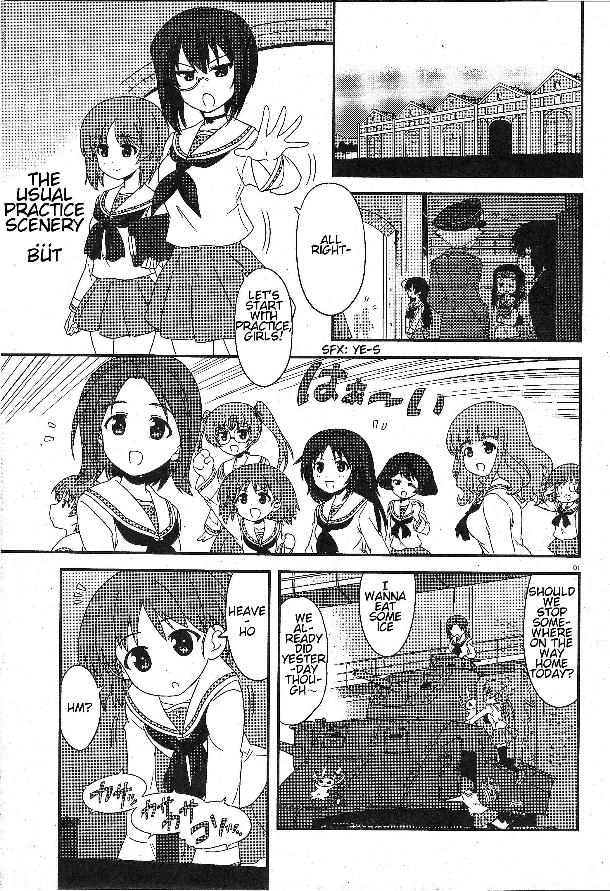 GIRLS und PANZER - Motto Love Love Sakusen desu! Chapter 25 - Page 1