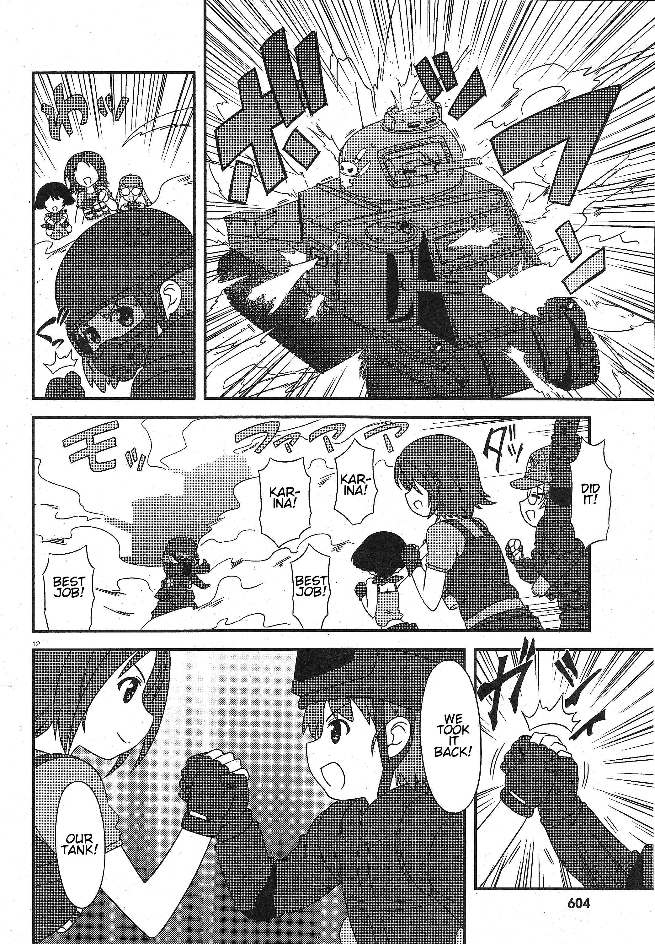 GIRLS und PANZER - Motto Love Love Sakusen desu! Chapter 25 - Page 11