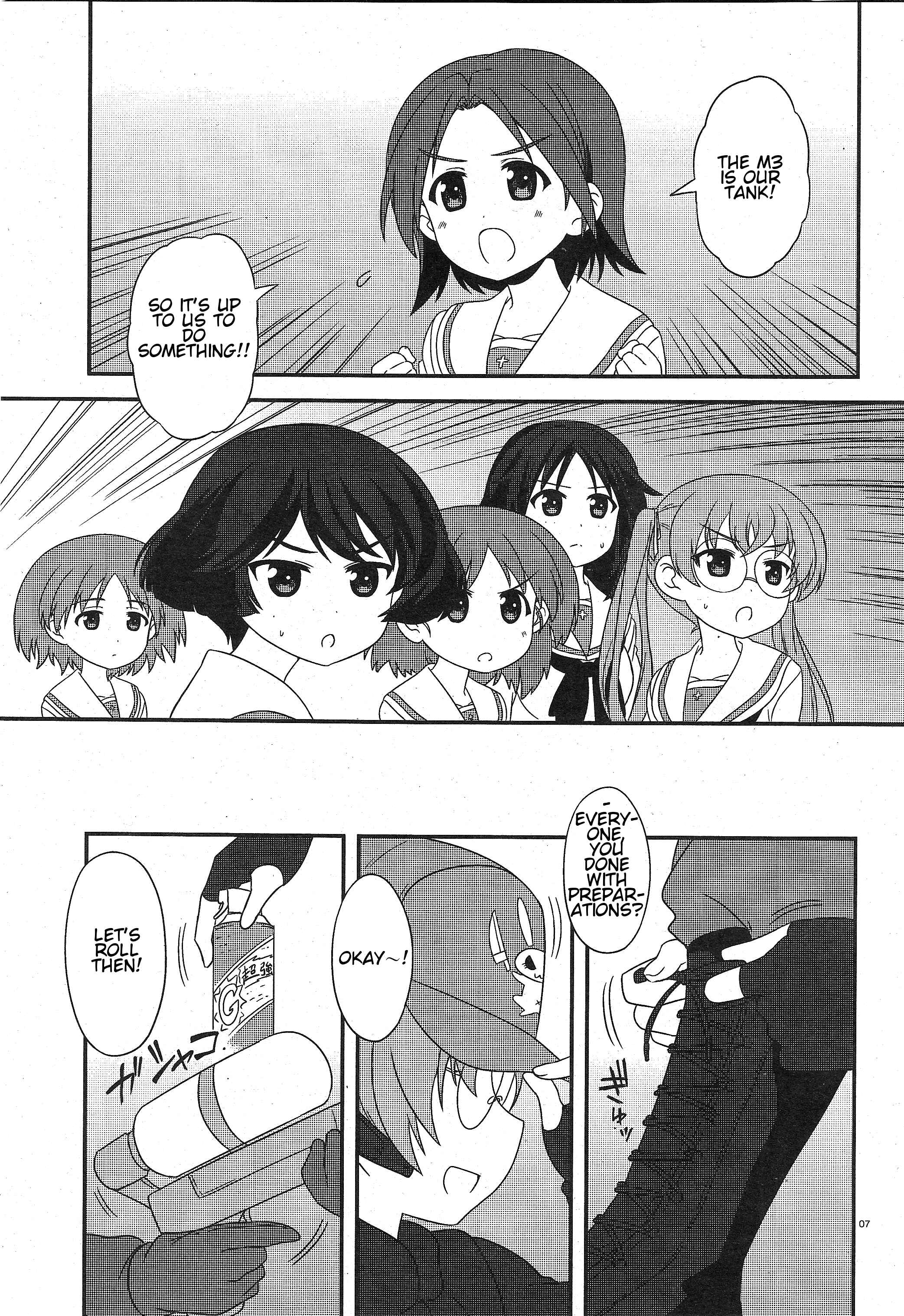 GIRLS und PANZER - Motto Love Love Sakusen desu! Chapter 25 - Page 7
