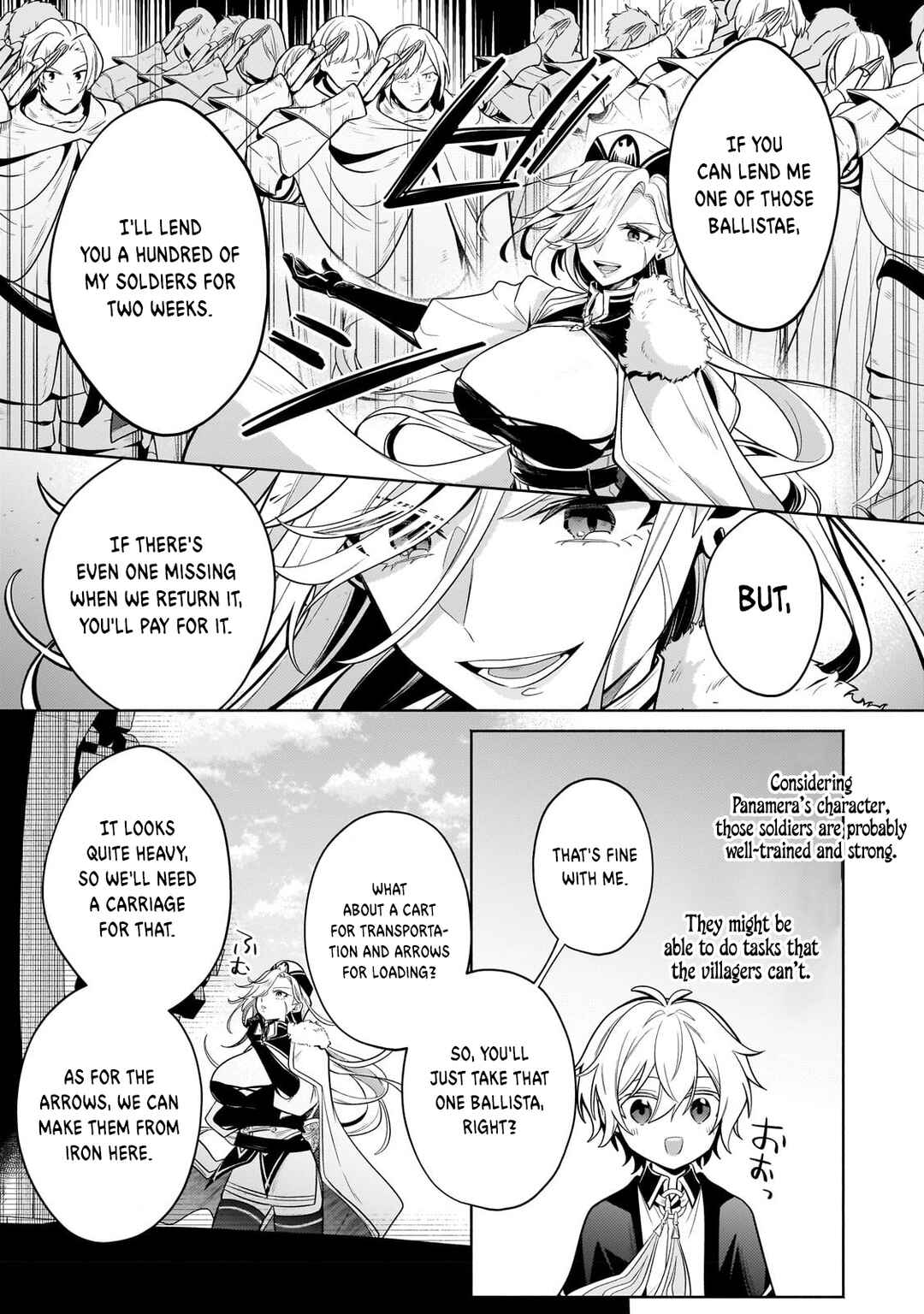 Okiraku Ryoushu no Tanoshii Ryouchi Bouei ~Seisan-kei Majutsu de Na mo na Kimura wo Saikyou no Jousai Toshi ni~ Chapter 19.2 - Page 11