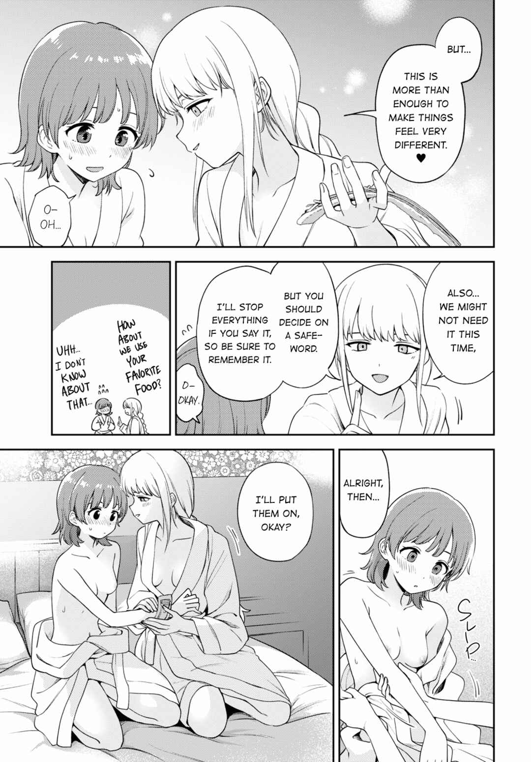 Asumi-chan wa Les Fuuzoku ni Kyoumi ga Arimasu! Chapter 22 - Page 13