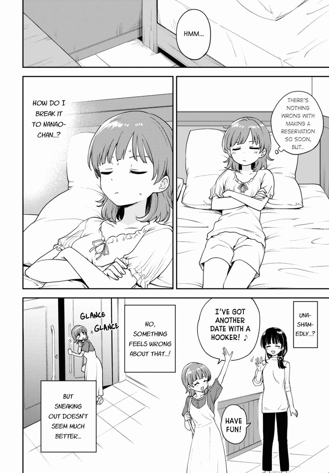 Asumi-chan wa Les Fuuzoku ni Kyoumi ga Arimasu! Chapter 22 - Page 2