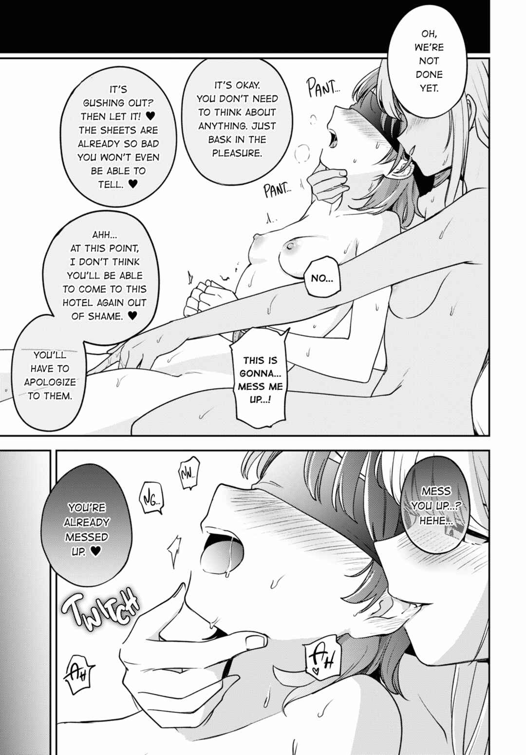 Asumi-chan wa Les Fuuzoku ni Kyoumi ga Arimasu! Chapter 22 - Page 23