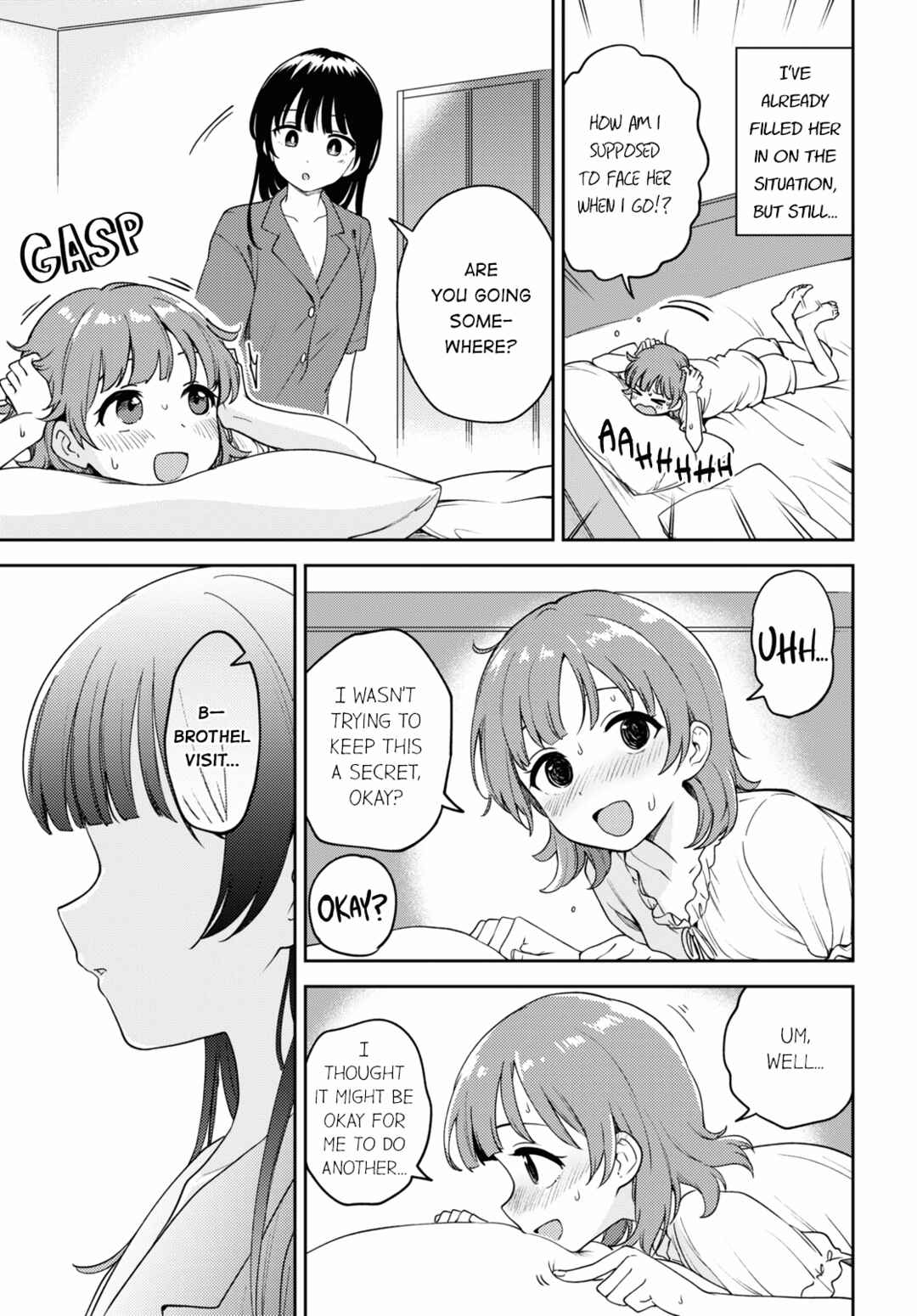 Asumi-chan wa Les Fuuzoku ni Kyoumi ga Arimasu! Chapter 22 - Page 3