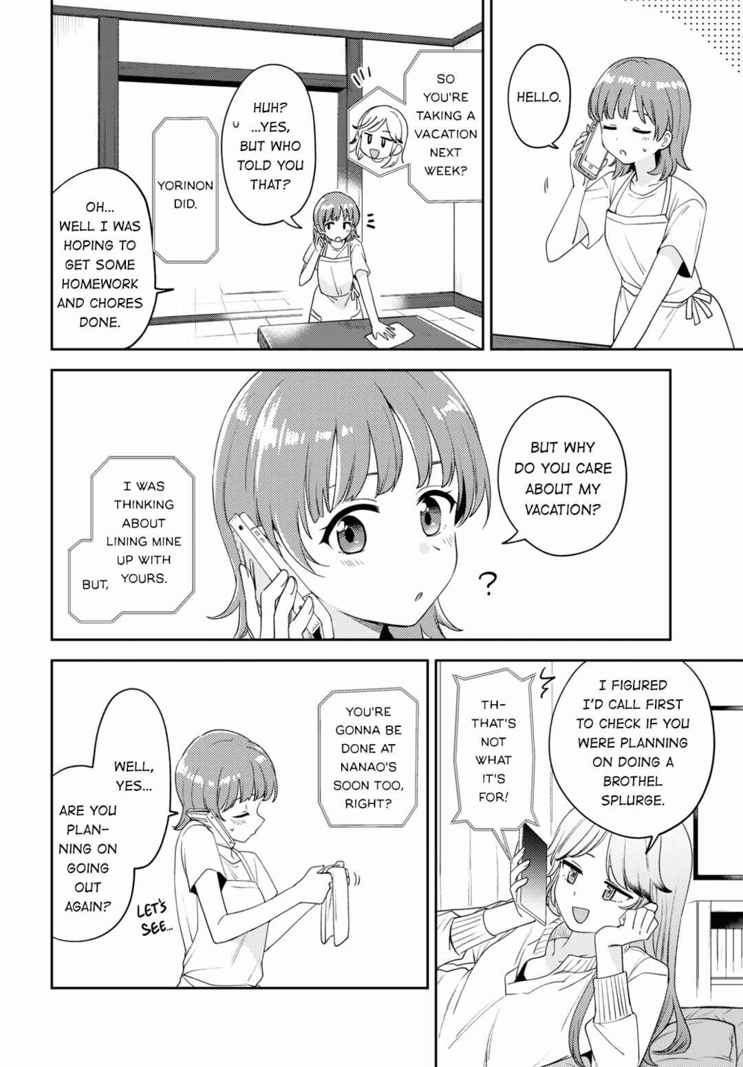 Asumi-chan wa Les Fuuzoku ni Kyoumi ga Arimasu! Chapter 22 - Page 34
