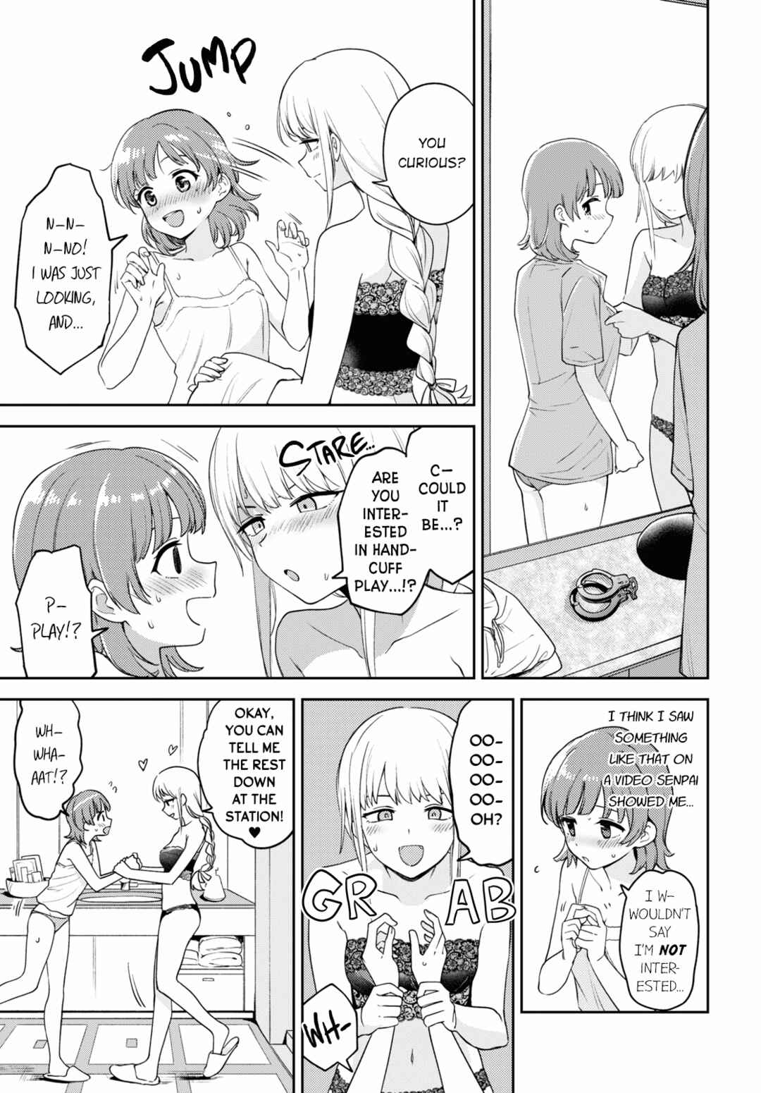 Asumi-chan wa Les Fuuzoku ni Kyoumi ga Arimasu! Chapter 22 - Page 9