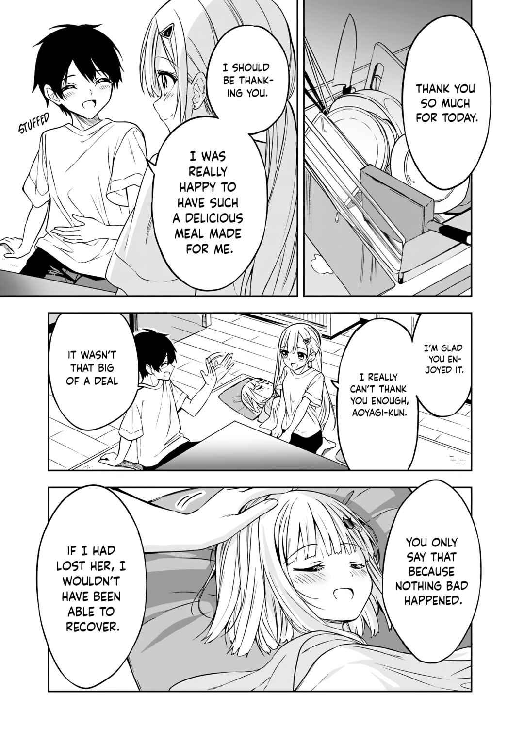 Maigo ni Natteita Youjo wo Tasuketara, Otonari ni Sumu Bishoujo Ryuugakusei ga Ie ni Asobi ni Kuru you ni Natta Ken ni Tsuite Chapter 4 - Page 12