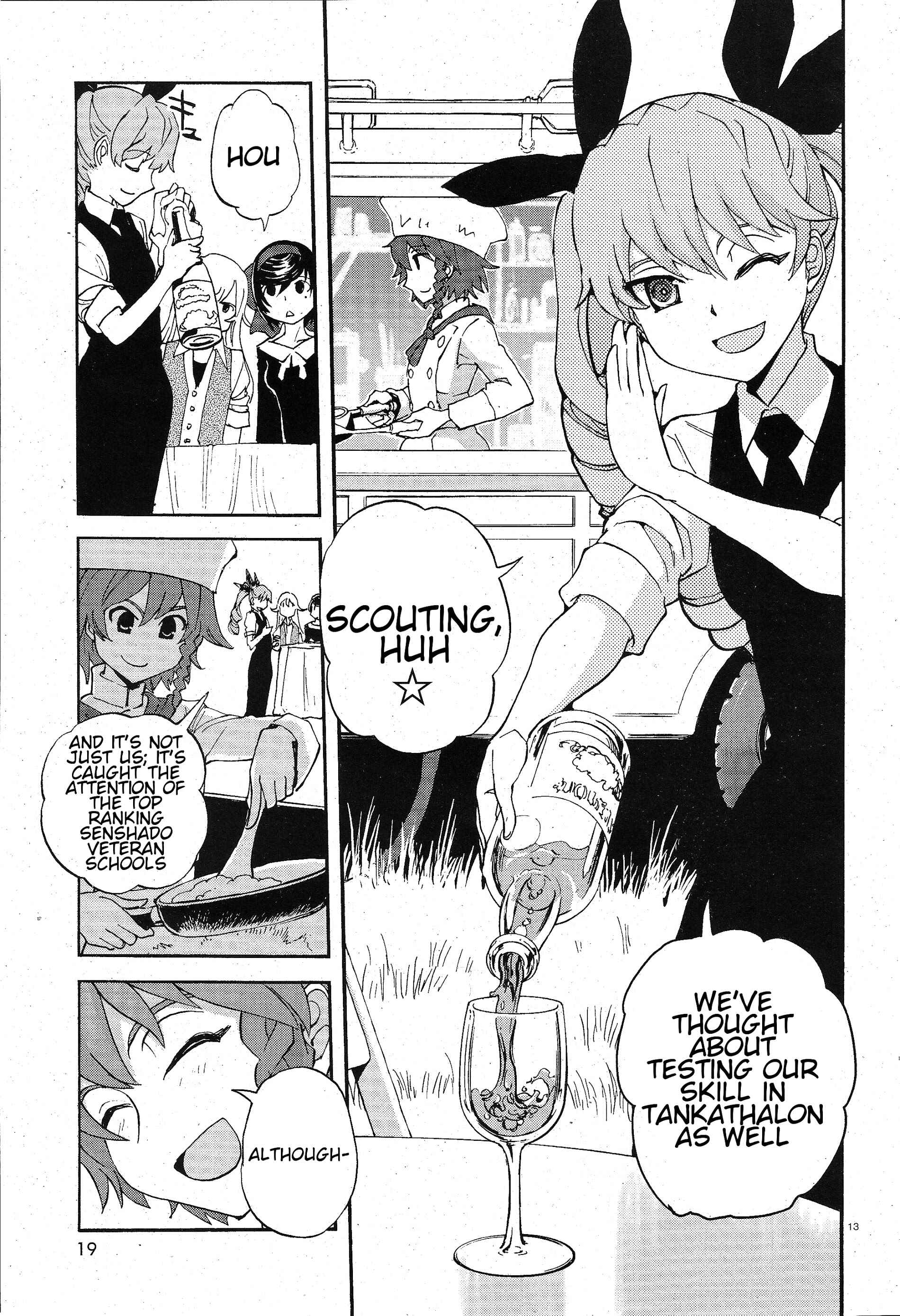 Girls und Panzer: Ribbon no Musha Chapter 5 - Page 15