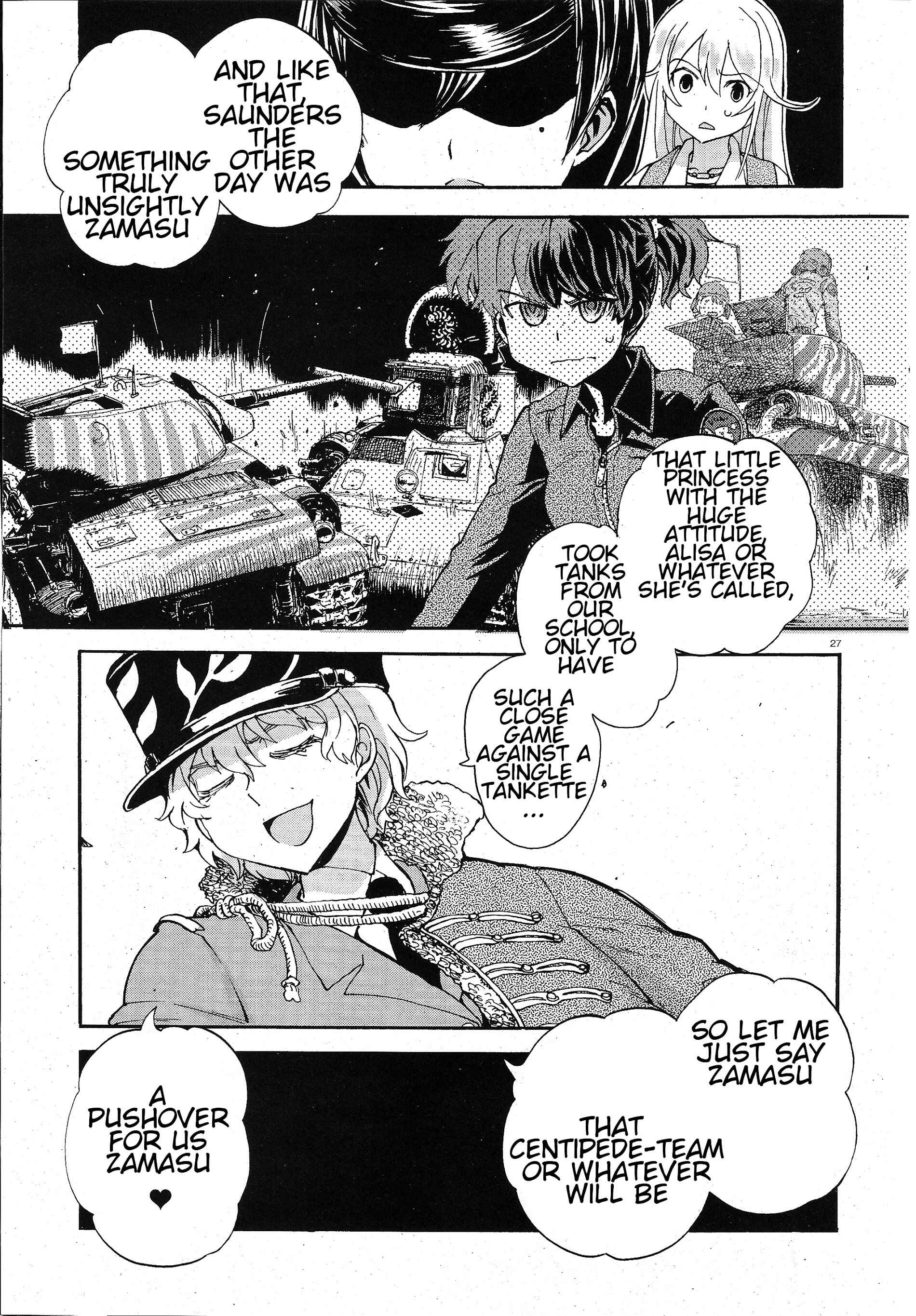 Girls und Panzer: Ribbon no Musha Chapter 5 - Page 29