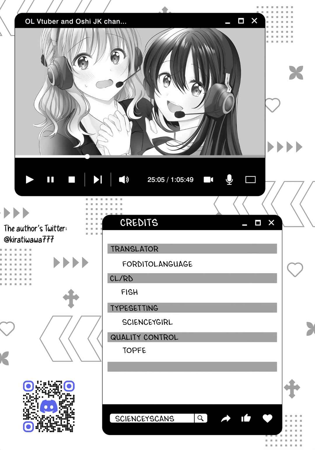 OL Vtuber to Oshi JK-chan Chapter 17 - Page 21
