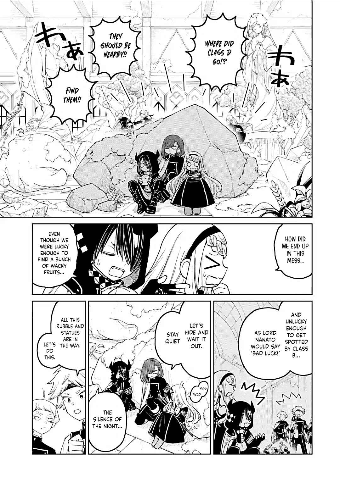 Sensei! Boku-tachi ga Sekai wo Horoboshimasu. Chapter 46 - Page 13