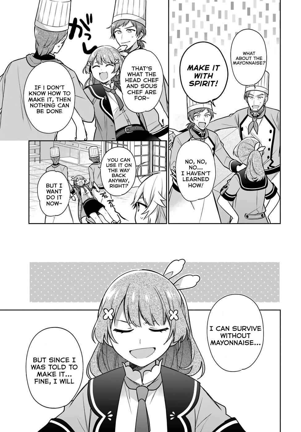 Seijo ja Nakatta node, Oukyuu de Nonbiri Gohan wo Tsukuru Koto ni Shimashita Chapter 24 - Page 17