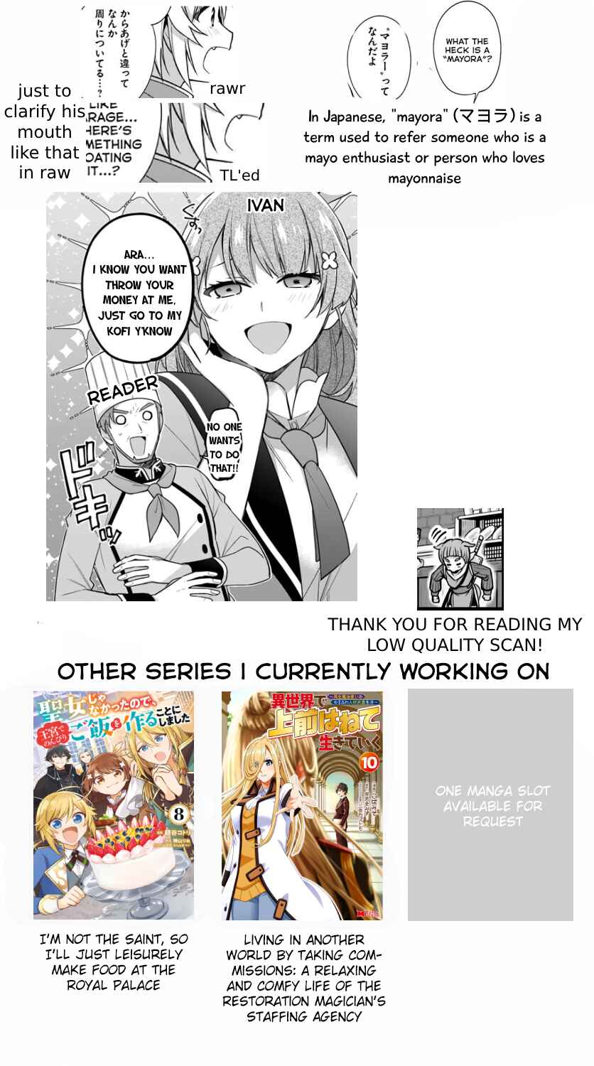 Seijo ja Nakatta node, Oukyuu de Nonbiri Gohan wo Tsukuru Koto ni Shimashita Chapter 24 - Page 30