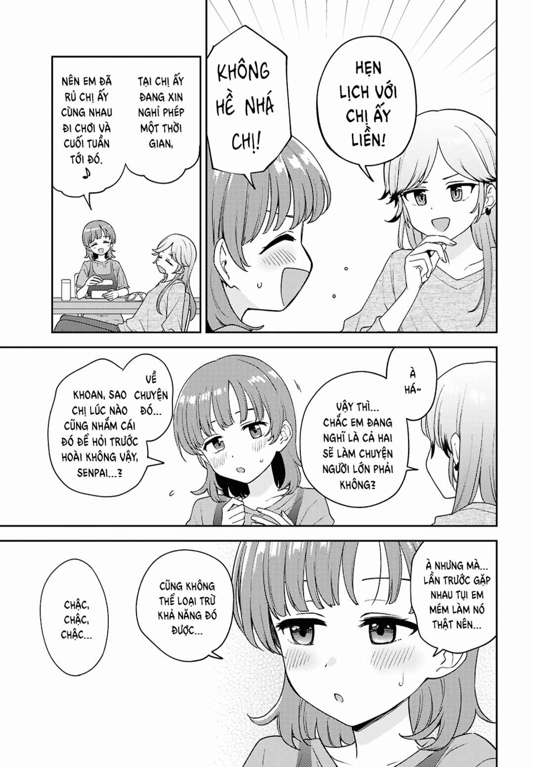 Asumi-chan wa Les Fuuzoku ni Kyoumi ga Arimasu! Chapter 29 - Page 3