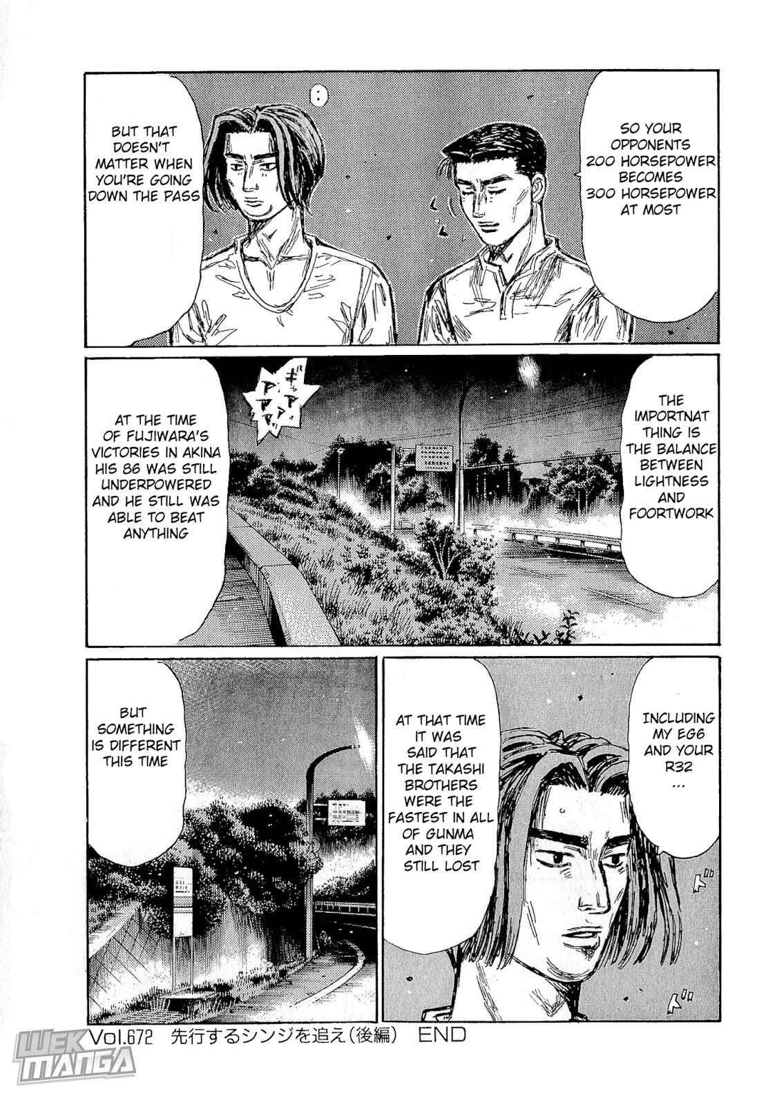 Initial D Chapter 672 - Page 9