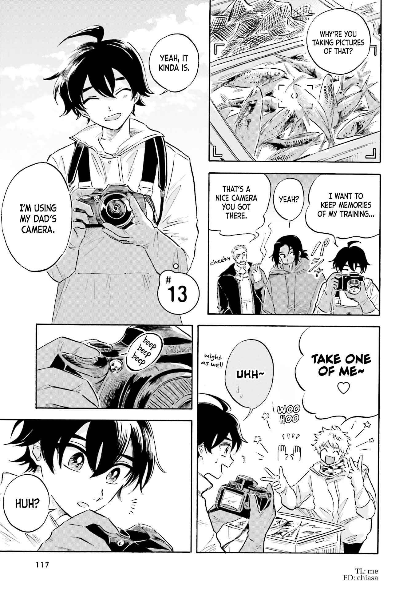 Magmell Shinkai Suizokukan Chapter 13 - Page 1