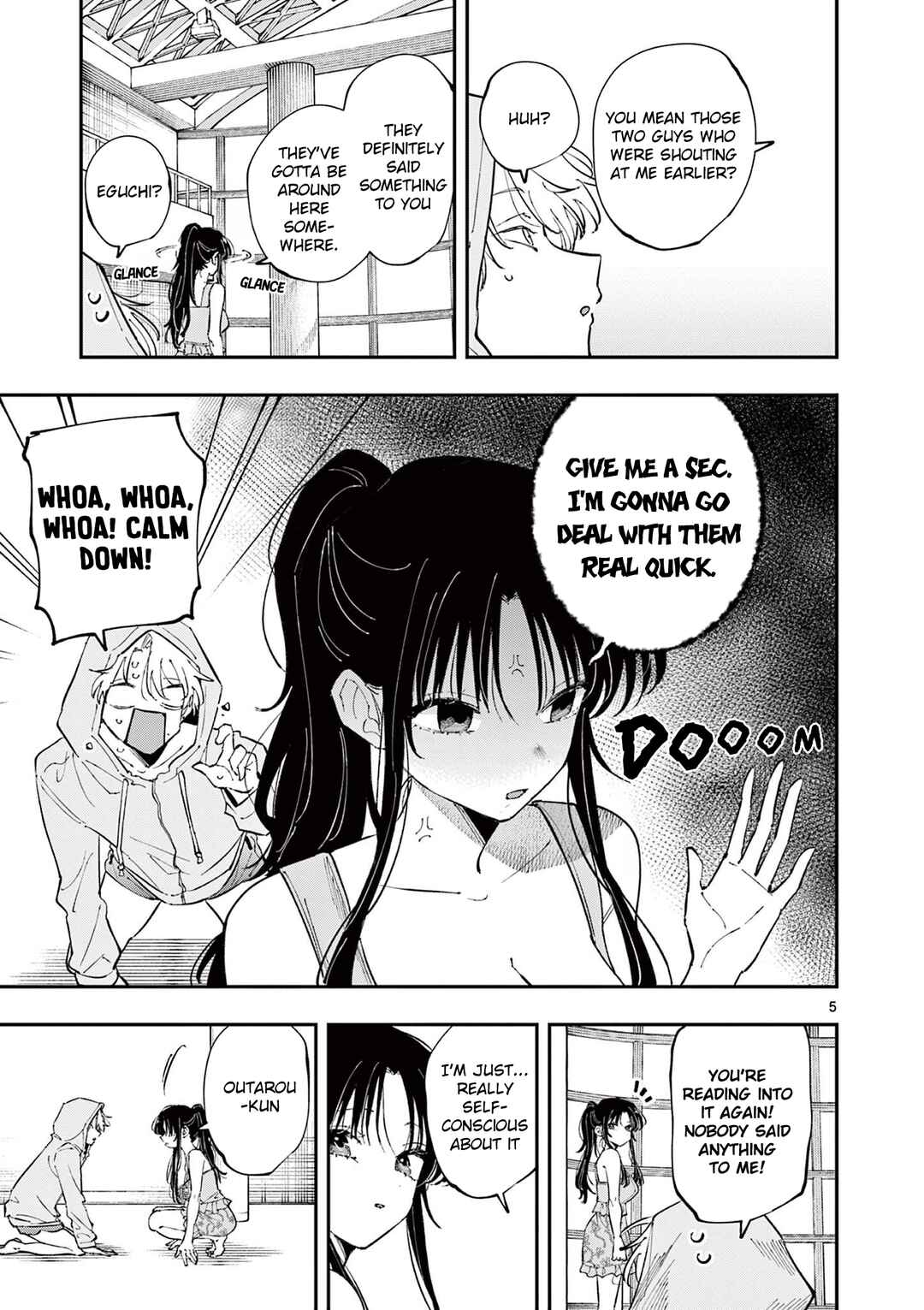 Tonari no Seki no Yatsu ga Souiu Me de Mitekuru Chapter 68 - Page 5