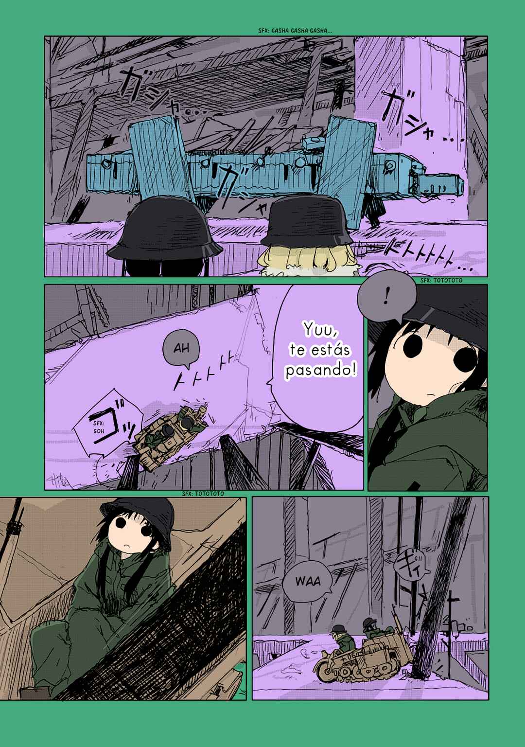 Shoujo Shuumatsu Ryokou (Fan Colored) Chapter 30 - Page 11