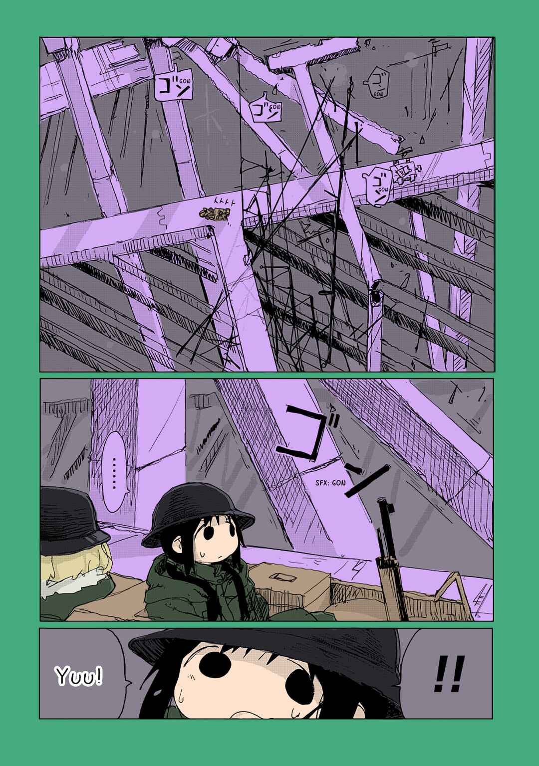 Shoujo Shuumatsu Ryokou (Fan Colored) Chapter 30 - Page 12
