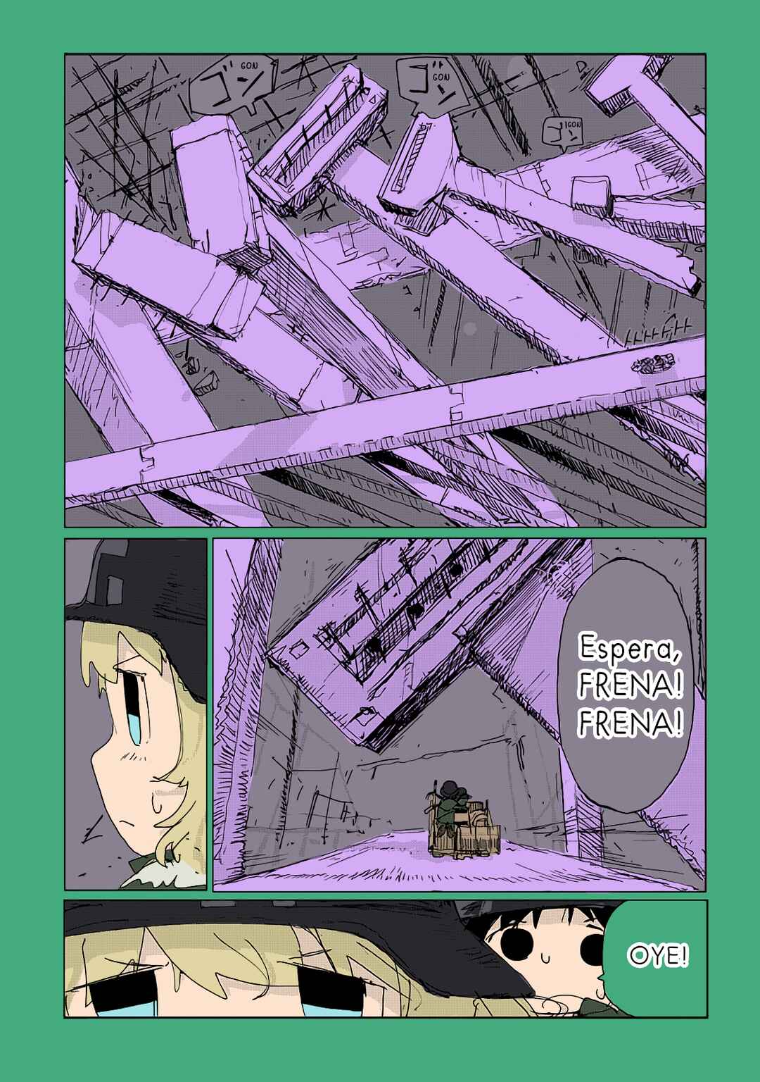 Shoujo Shuumatsu Ryokou (Fan Colored) Chapter 30 - Page 13