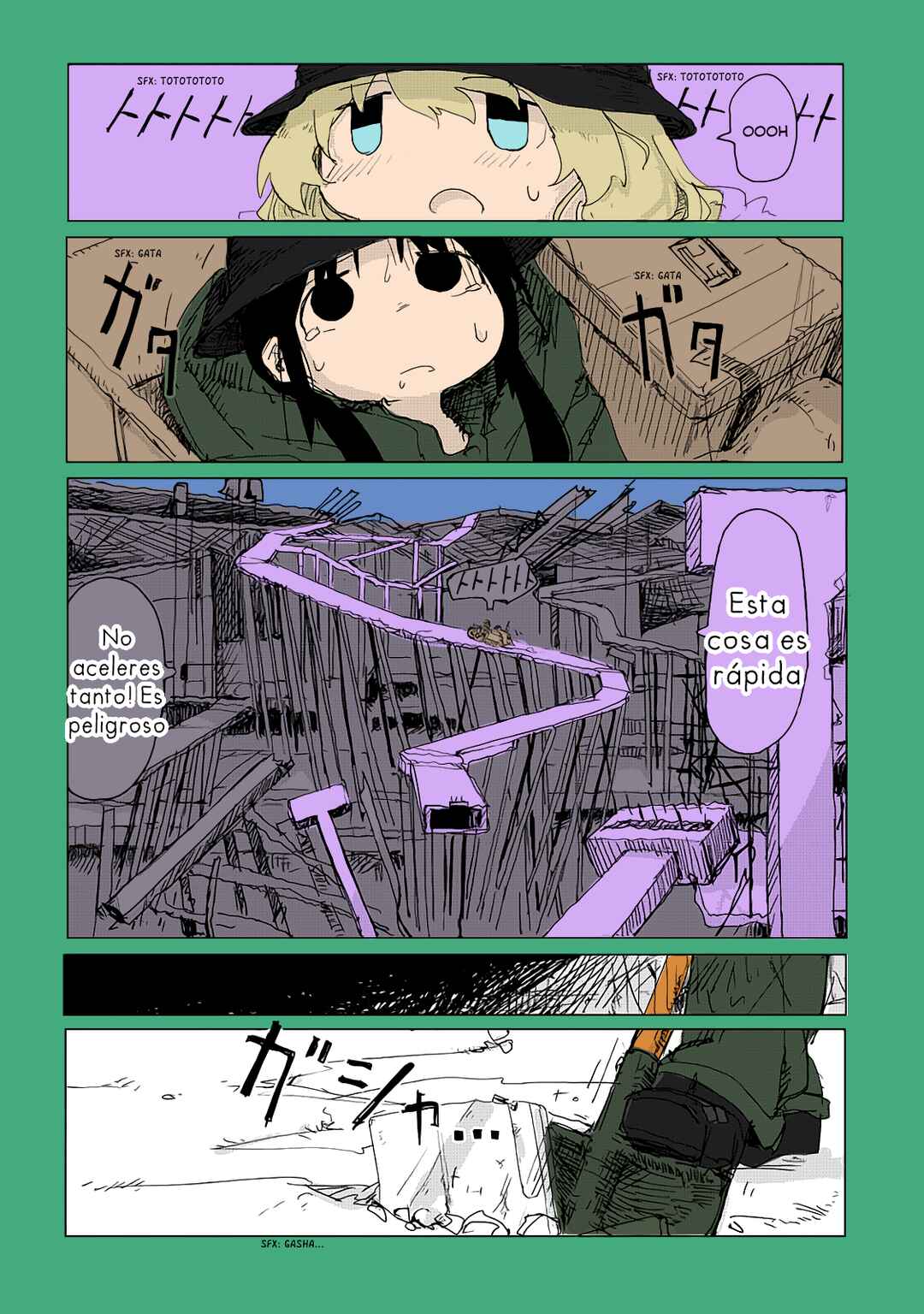 Shoujo Shuumatsu Ryokou (Fan Colored) Chapter 30 - Page 16