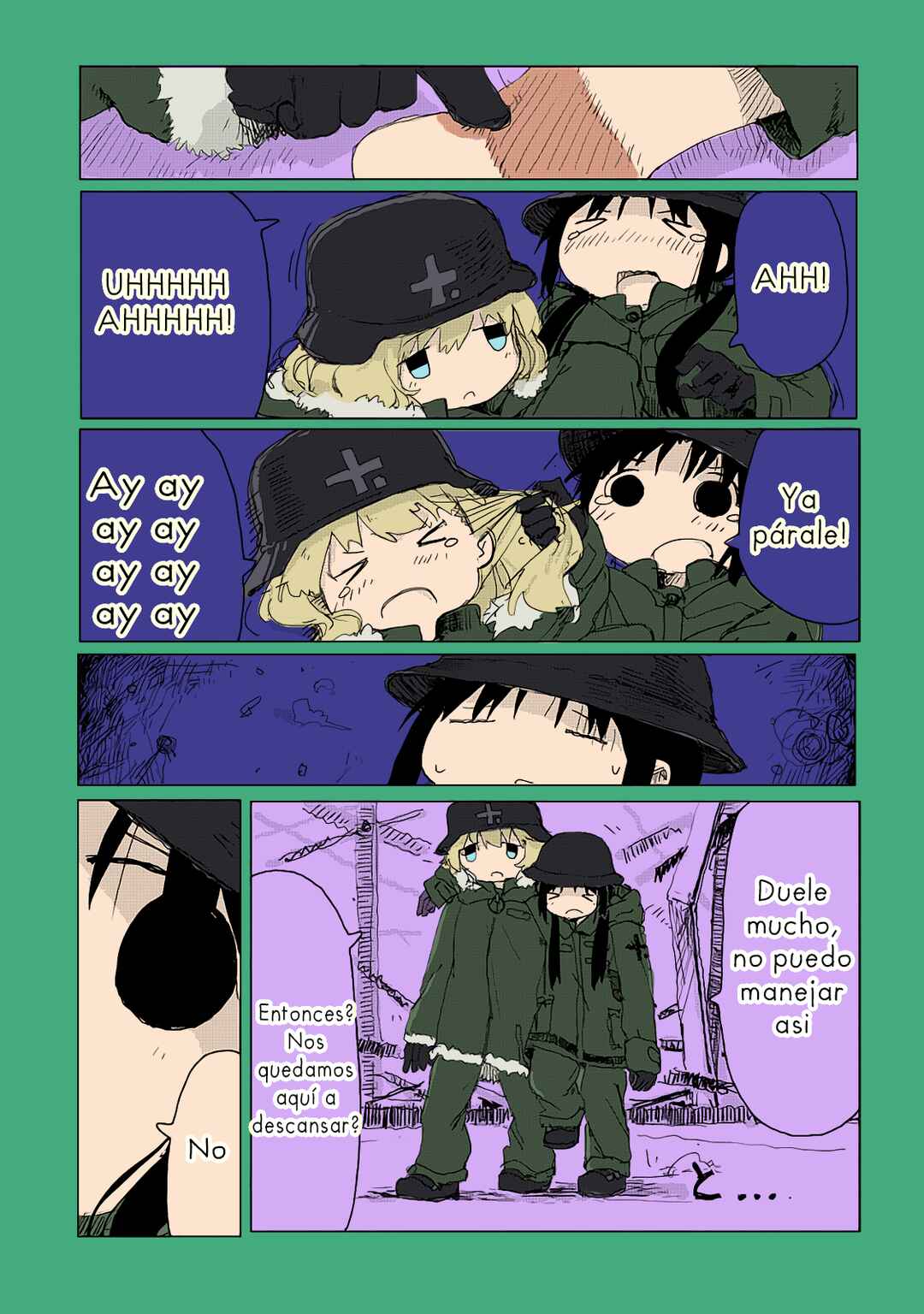 Shoujo Shuumatsu Ryokou (Fan Colored) Chapter 30 - Page 3