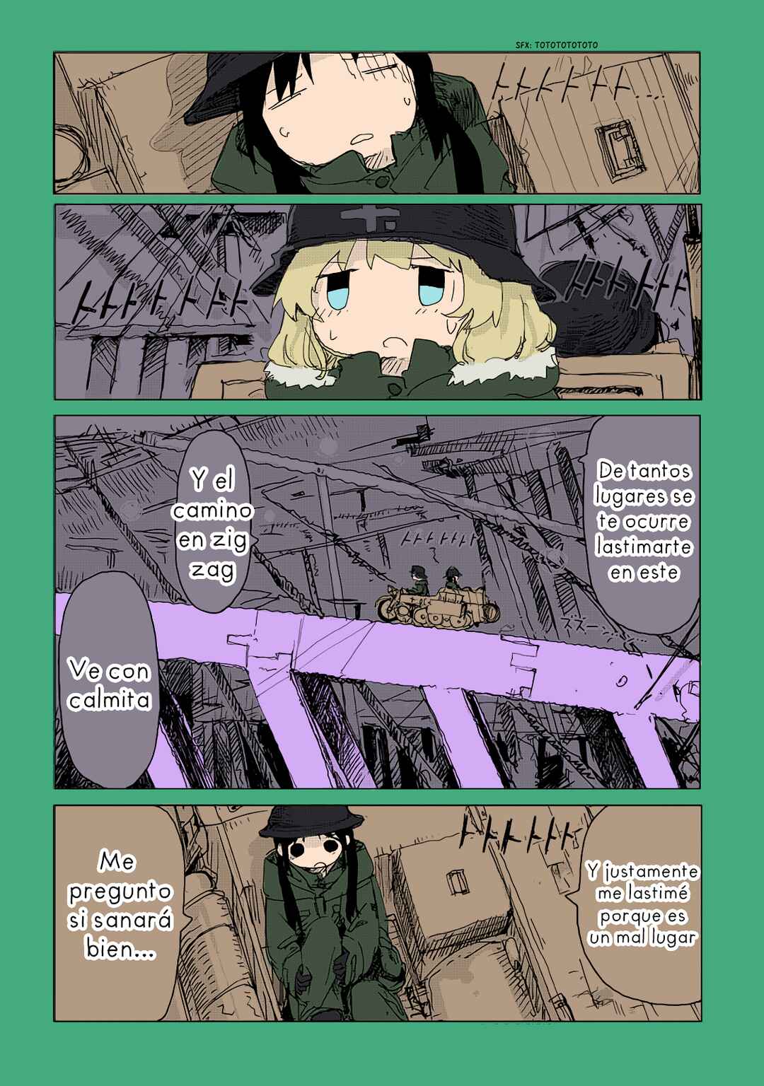Shoujo Shuumatsu Ryokou (Fan Colored) Chapter 30 - Page 6