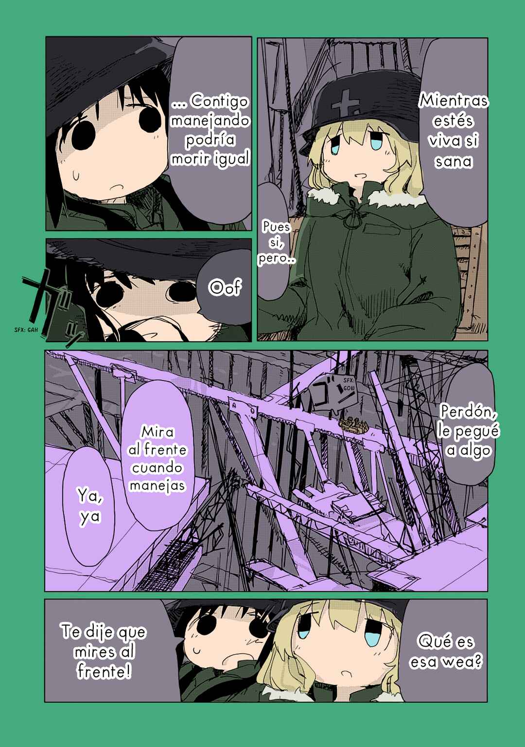 Shoujo Shuumatsu Ryokou (Fan Colored) Chapter 30 - Page 7