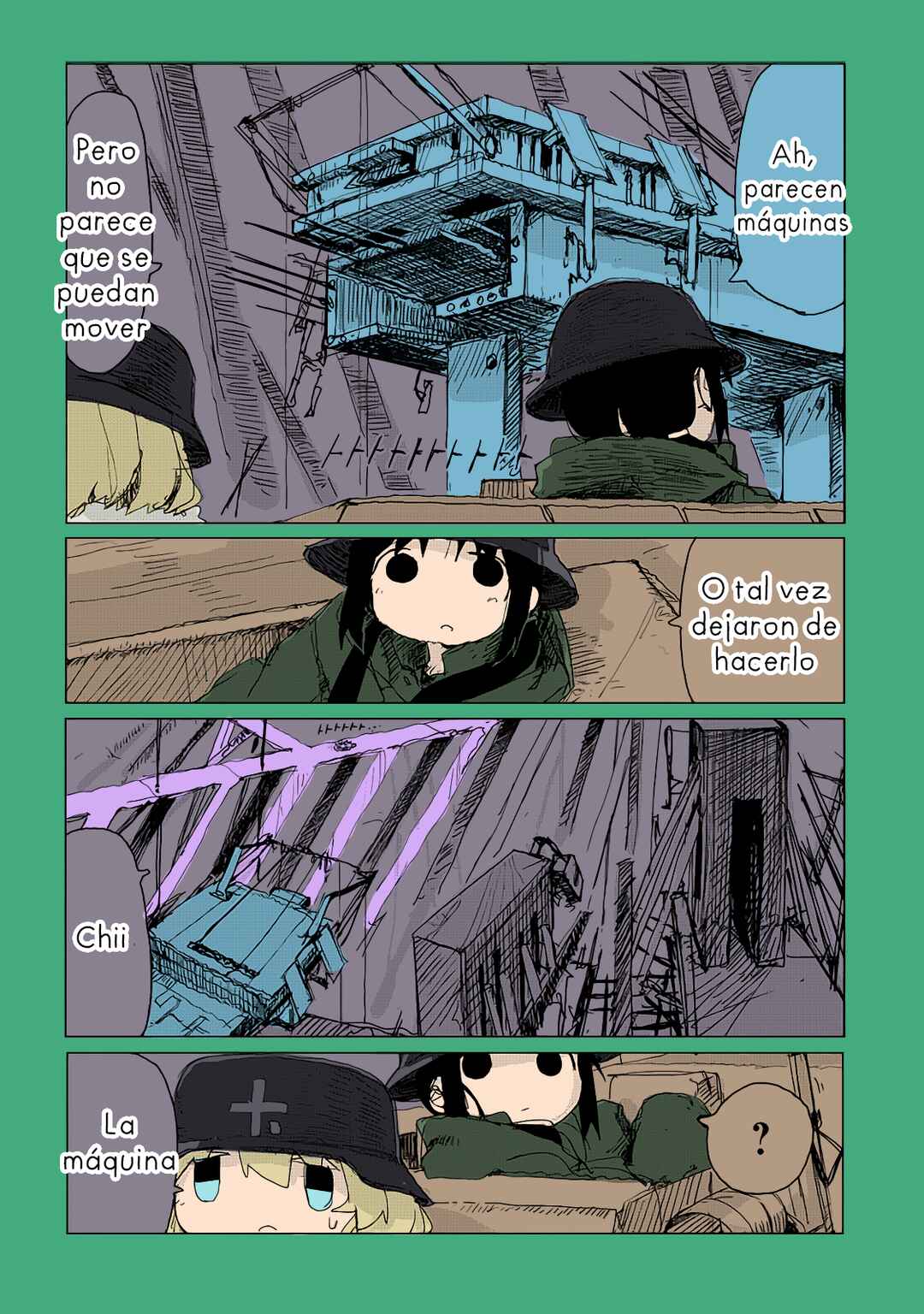 Shoujo Shuumatsu Ryokou (Fan Colored) Chapter 30 - Page 8