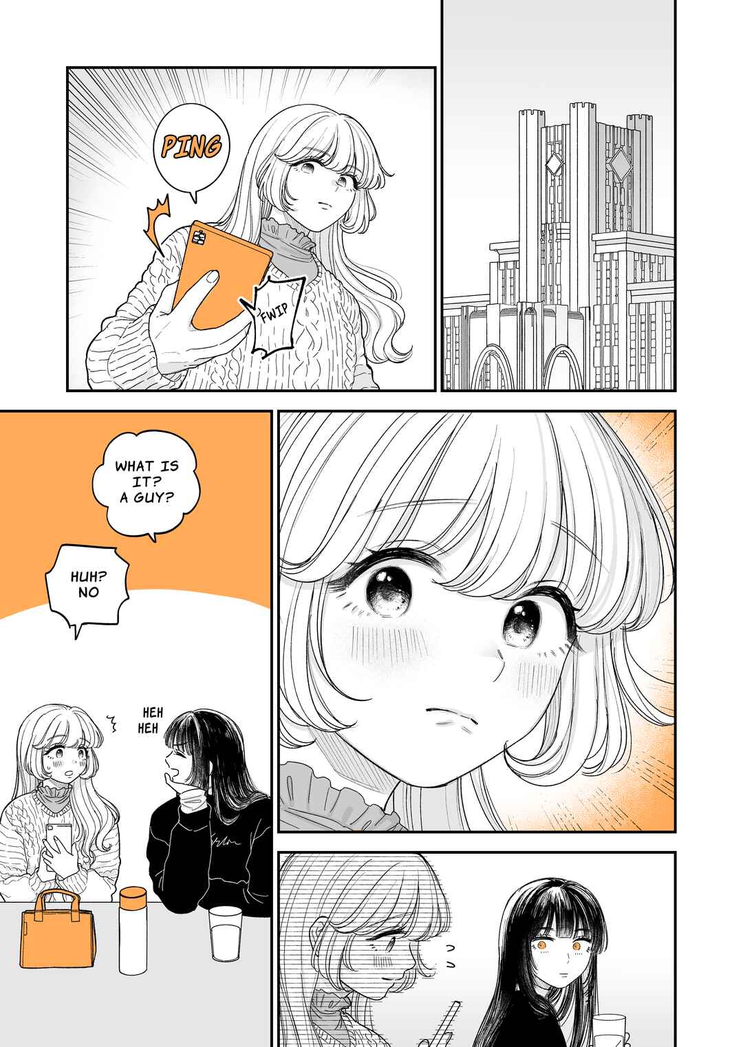 Genkai OL to Joshi Daisei ga 〇〇 Suru Hanashi Chapter 7.2 - Page 1