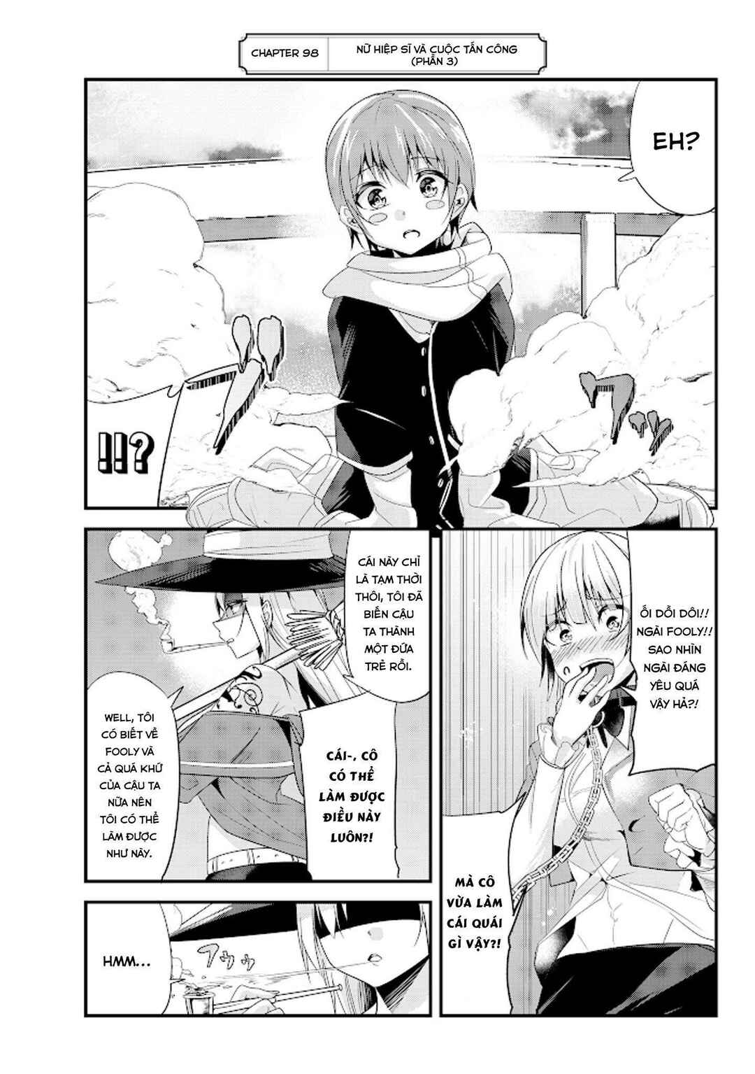 Ima made ichido mo Onna Atsukaisareta Koto ga nai Onnakishi o Onna Atsukai Suru Chapter 98 - Page 4
