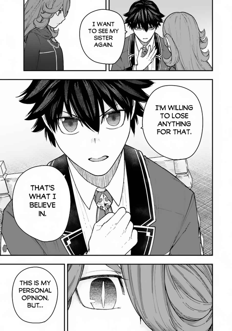 Gomi Ika da to Tsuihou Sareta Shiyounin, Jitsu wa Zense Kenja desu ~Shijou Saikyou no Kenja, Sekai Saikouhou no Gakuen ni Kayou~ Chapter 7.1 - Page 12