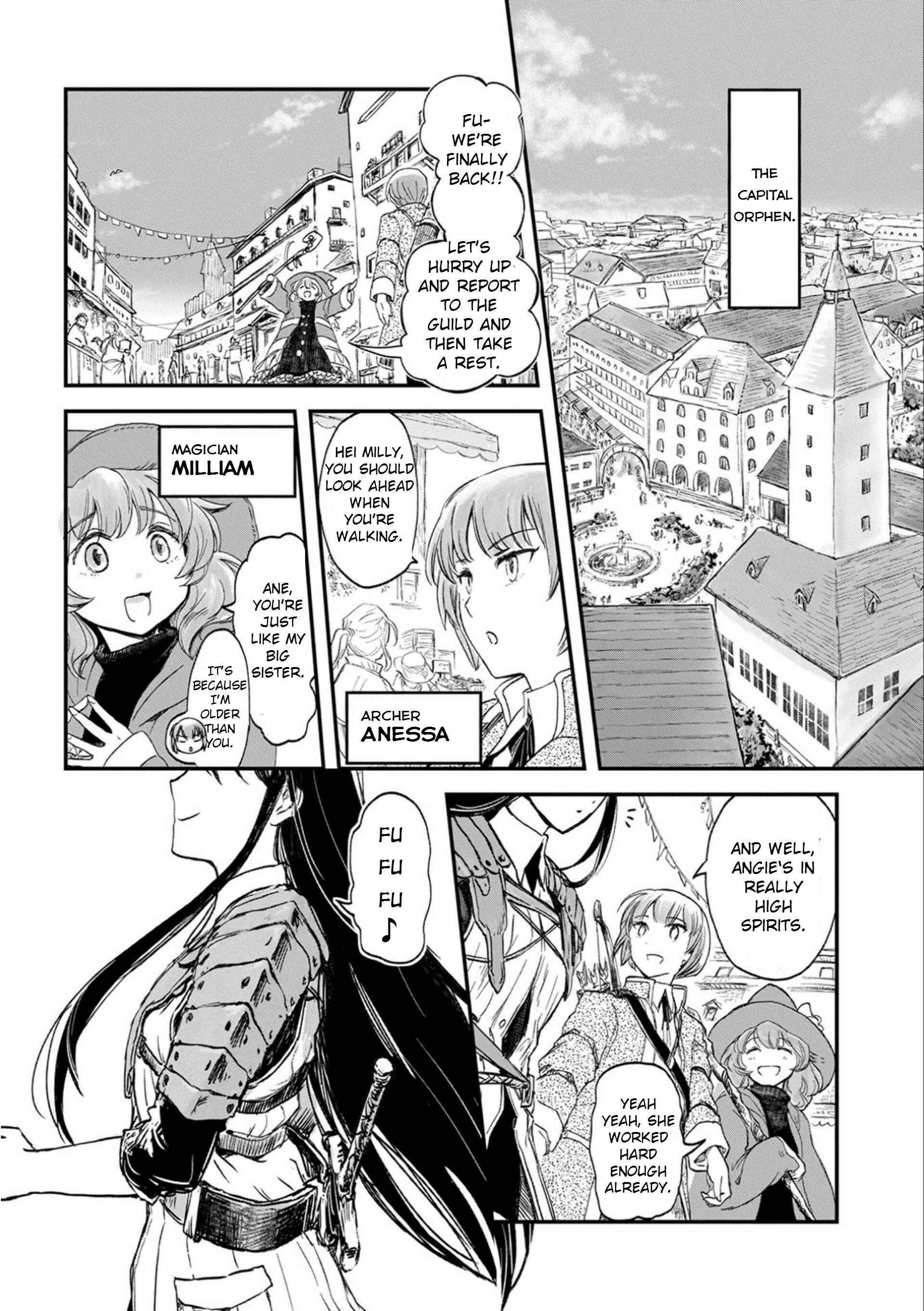 Boukensha ni Naritai to Miyako ni Deteitta Musume ga S-Rank ni Natteta: Kurokami no Ikusaotome Chapter 1 - Page 10