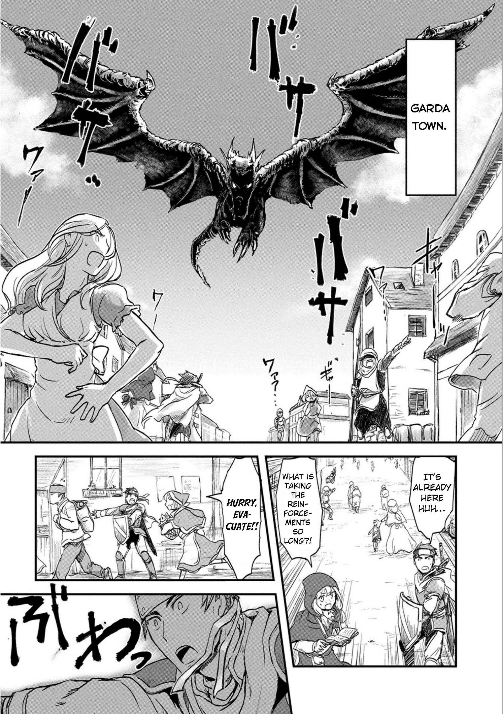 Boukensha ni Naritai to Miyako ni Deteitta Musume ga S-Rank ni Natteta: Kurokami no Ikusaotome Chapter 1 - Page 22