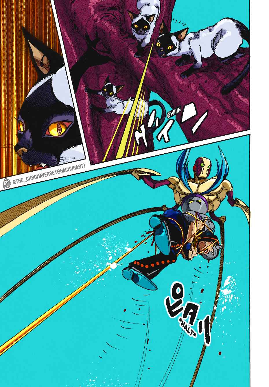 JoJo's Bizarre Adventure Part 9 - The JOJOLands (Fan-Colored) Chapter 7 - Page 16
