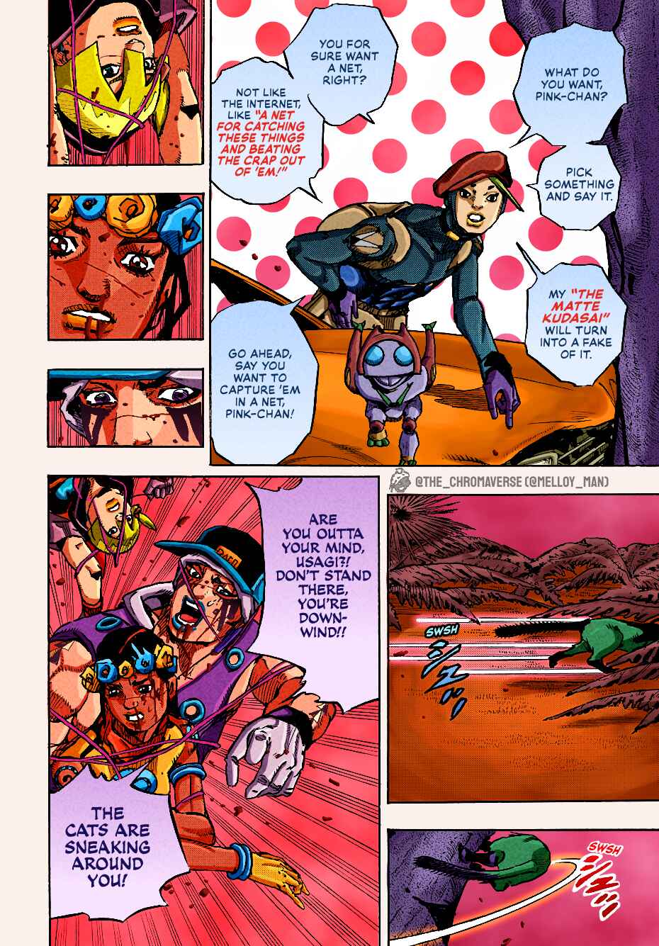 JoJo's Bizarre Adventure Part 9 - The JOJOLands (Fan-Colored) Chapter 7 - Page 26