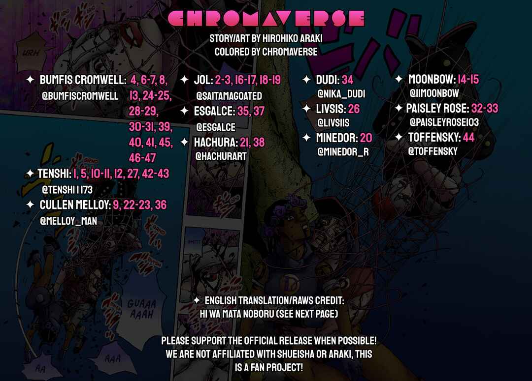 JoJo's Bizarre Adventure Part 9 - The JOJOLands (Fan-Colored) Chapter 7 - Page 36