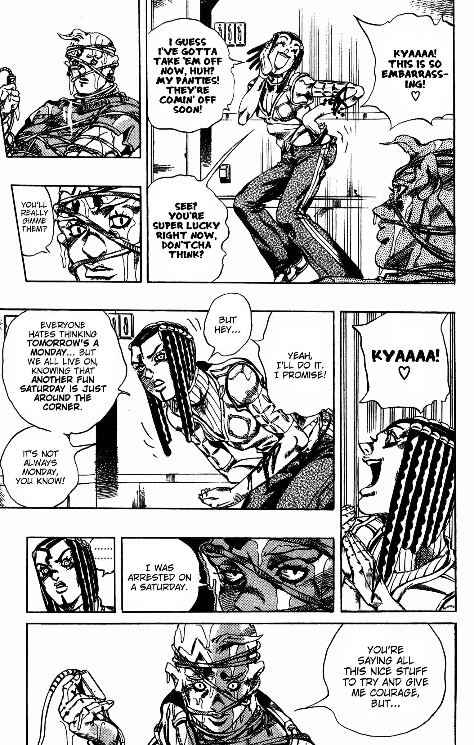 JoJo no Kimyou na Bouken: Part 6 - Stone Ocean Chapter 25 - Page 9