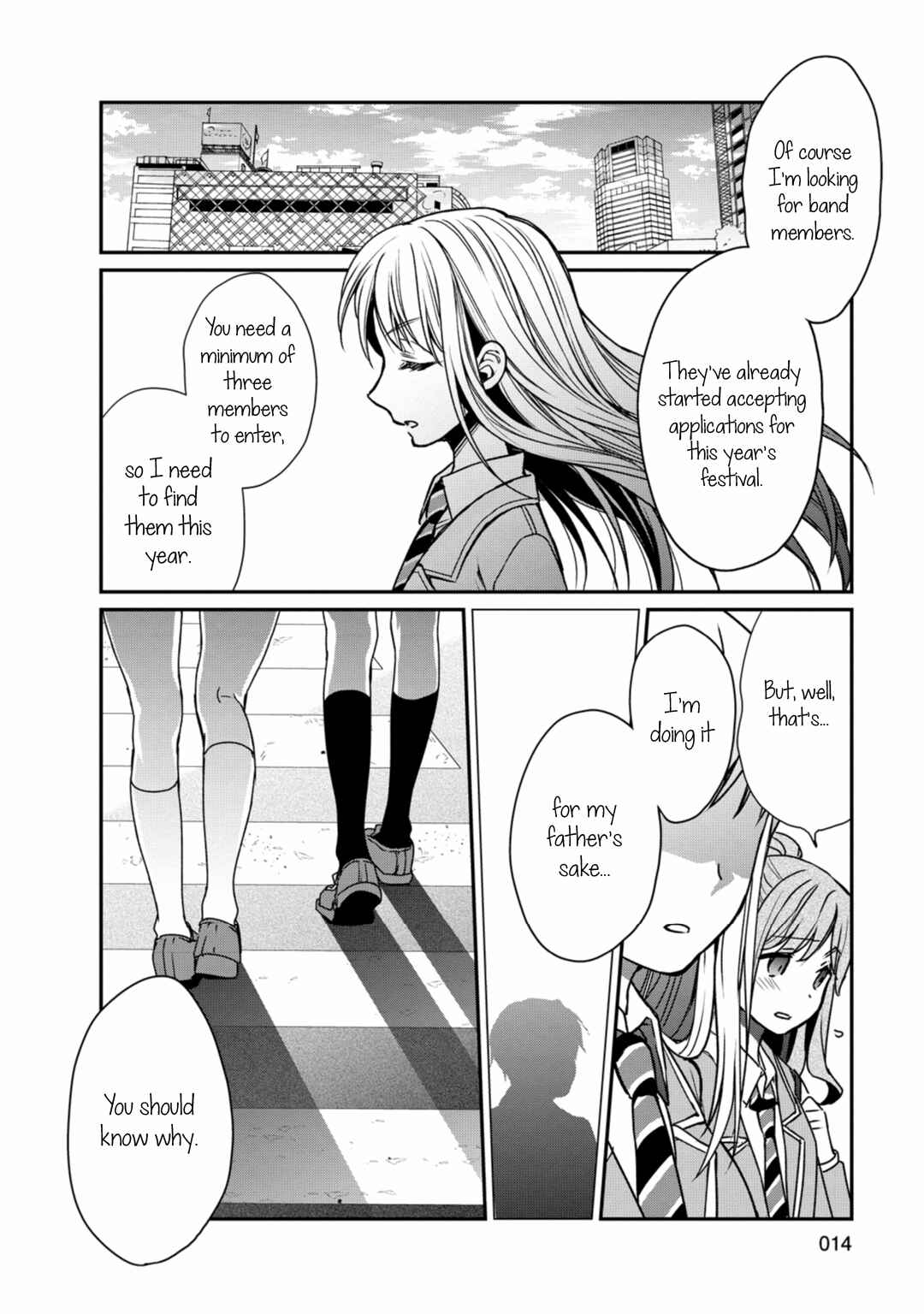 BanG Dream! Girls Band Party! Roselia Stage Chapter 1 - Page 12