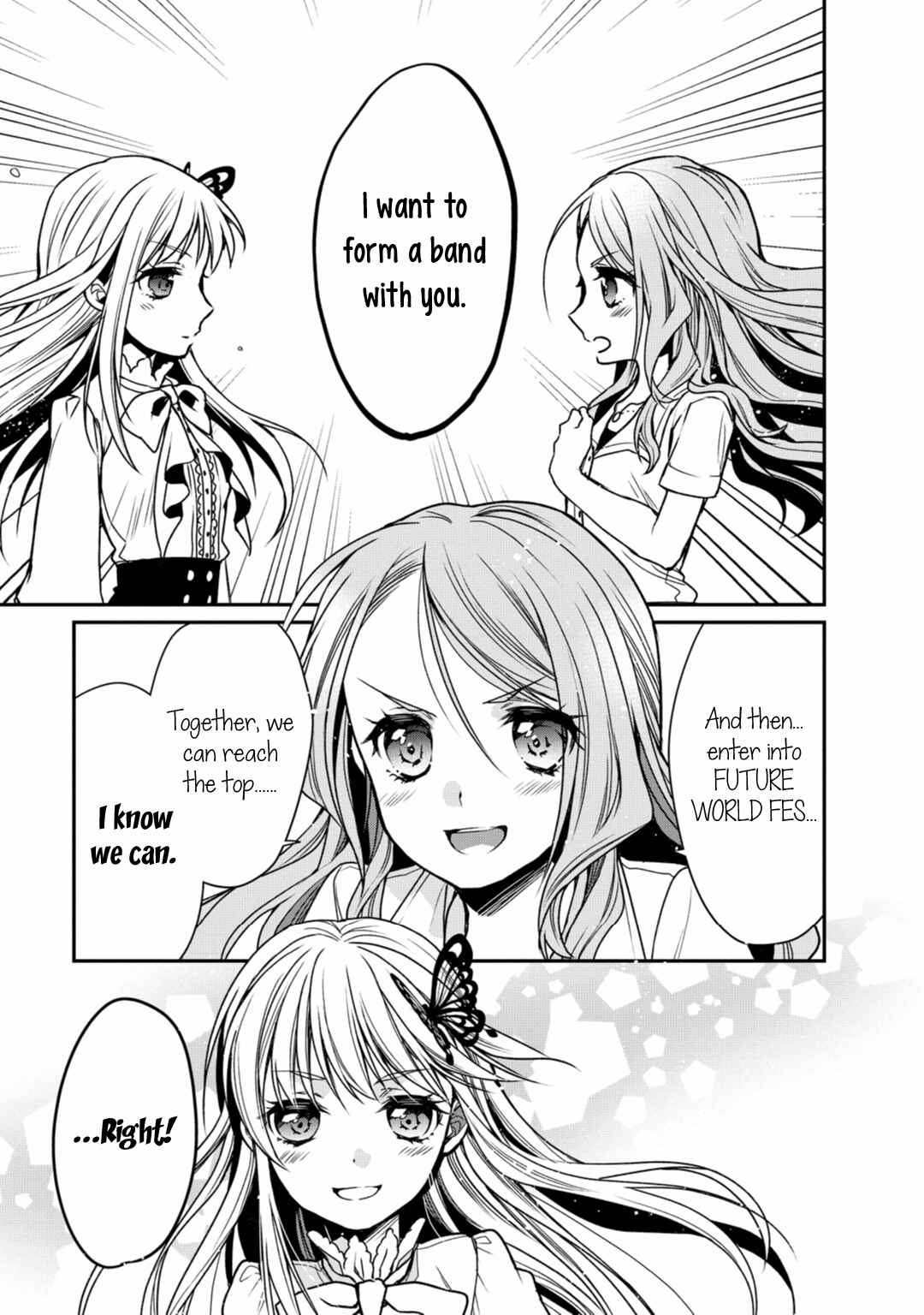 BanG Dream! Girls Band Party! Roselia Stage Chapter 1 - Page 48