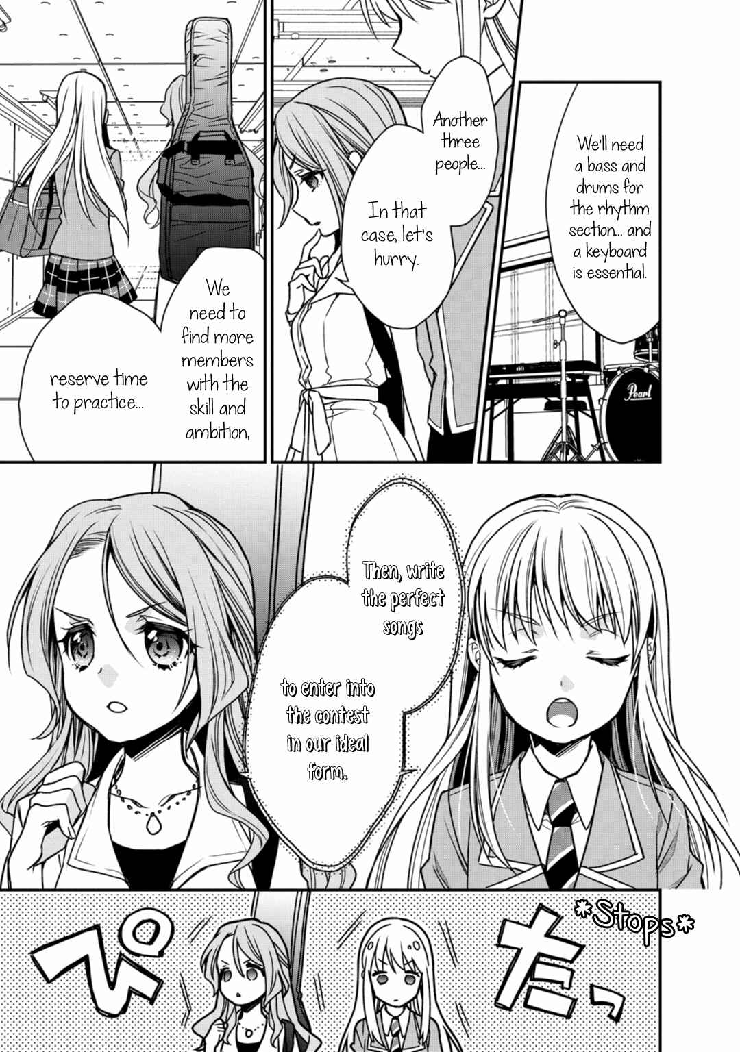 BanG Dream! Girls Band Party! Roselia Stage Chapter 1 - Page 50