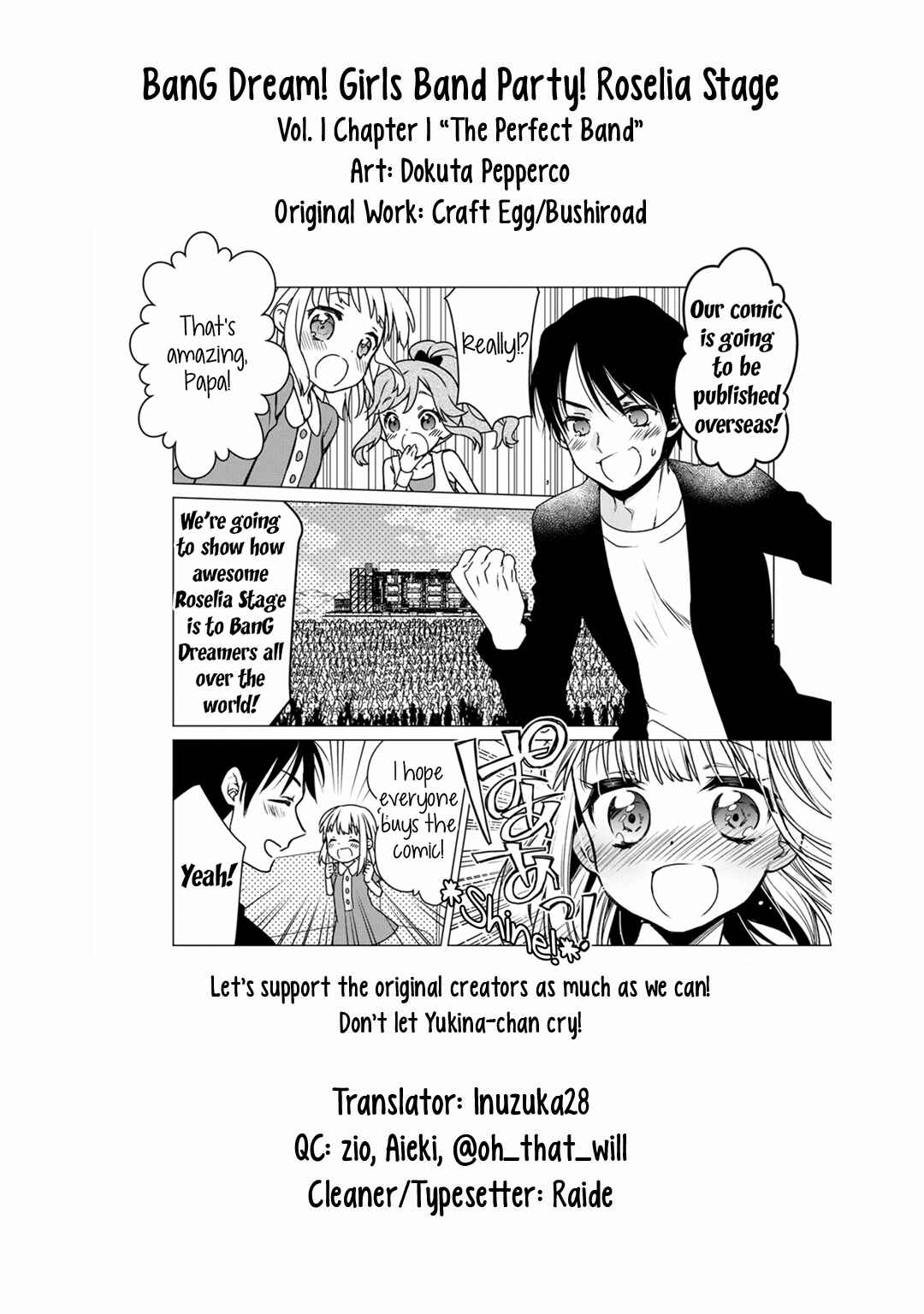 BanG Dream! Girls Band Party! Roselia Stage Chapter 1 - Page 55