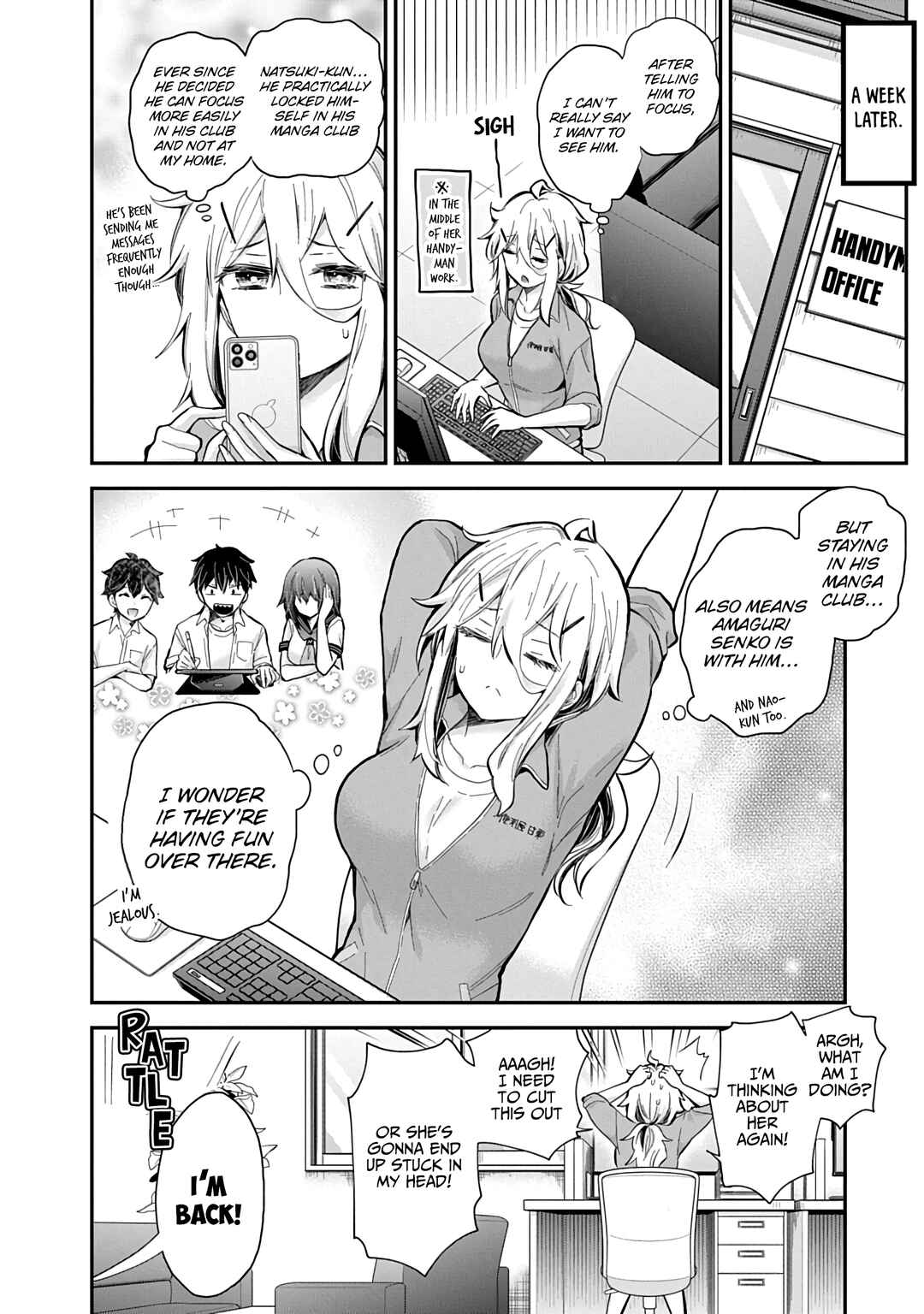 Shingeki no Eroko-san: Hen na Oneesan wa Danshi Kousei to Nakayoku Naritai Chapter 58 - Page 11