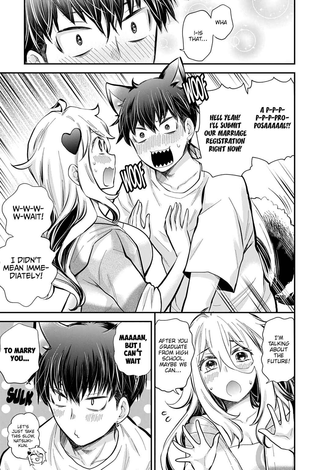 Shingeki no Eroko-san: Hen na Oneesan wa Danshi Kousei to Nakayoku Naritai Chapter 58 - Page 4