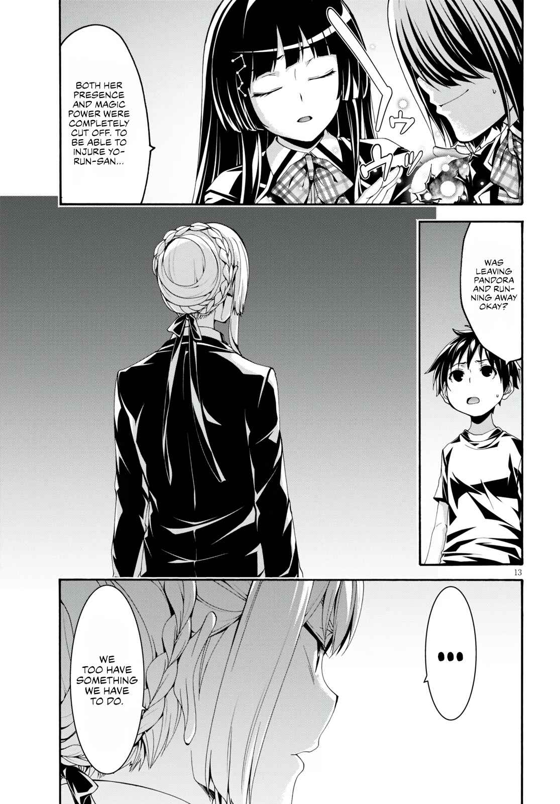 Trinity Seven - 7-Nin no Masho Tsukai Chapter 128 - Page 15