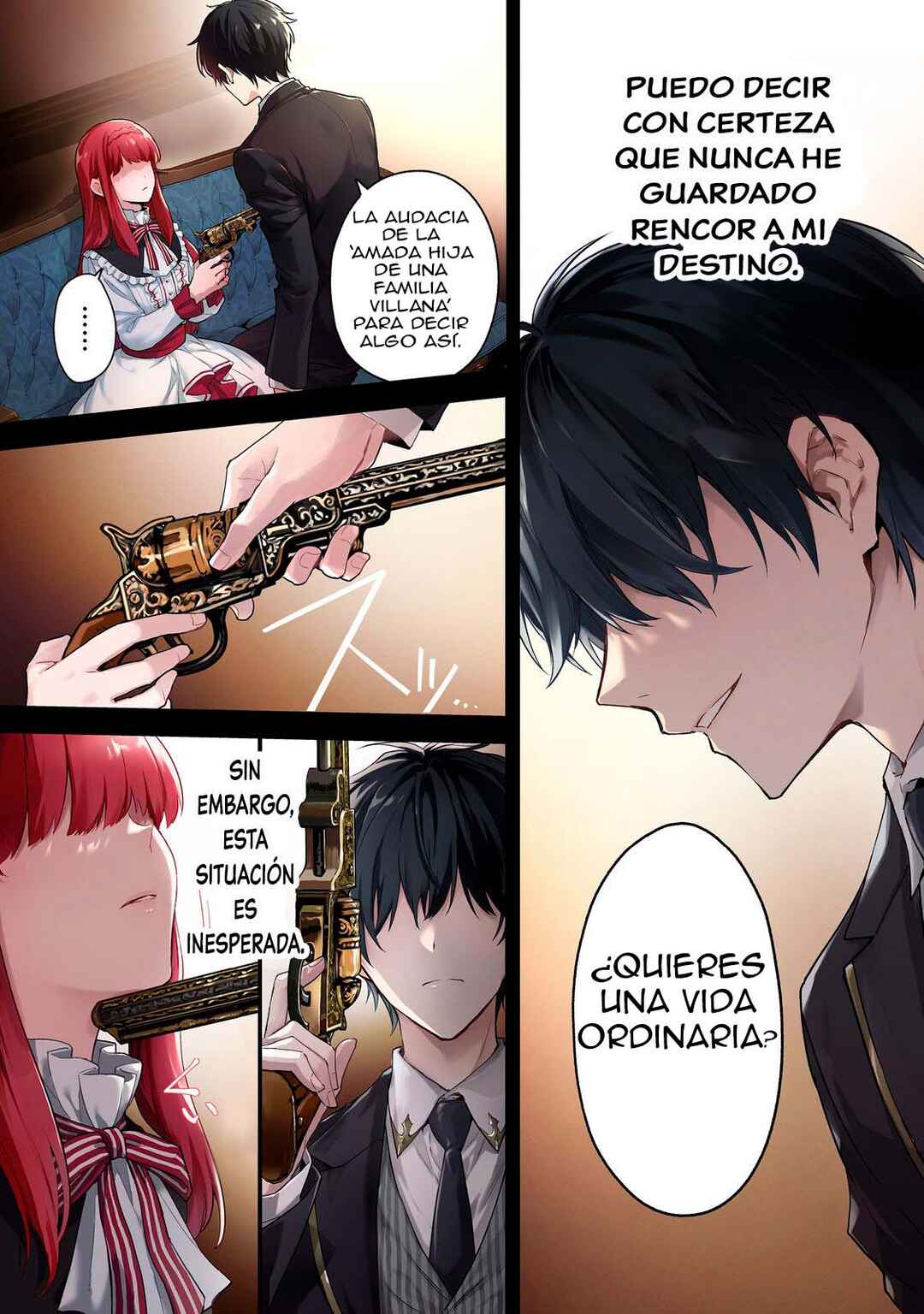 Akutou Ikka no Mana Musume, Tensei Saki mo Otome Game no Gokudou Reijou deshita Chapter 1 - Page 3