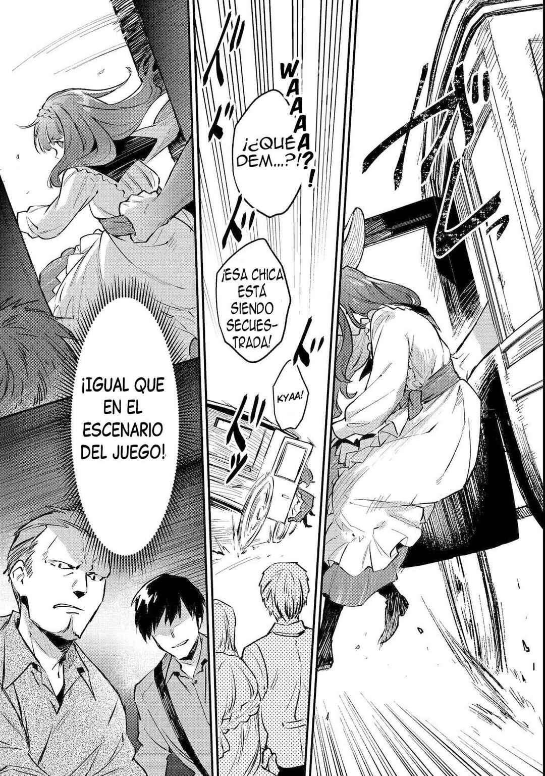 Akutou Ikka no Mana Musume, Tensei Saki mo Otome Game no Gokudou Reijou deshita Chapter 1 - Page 55